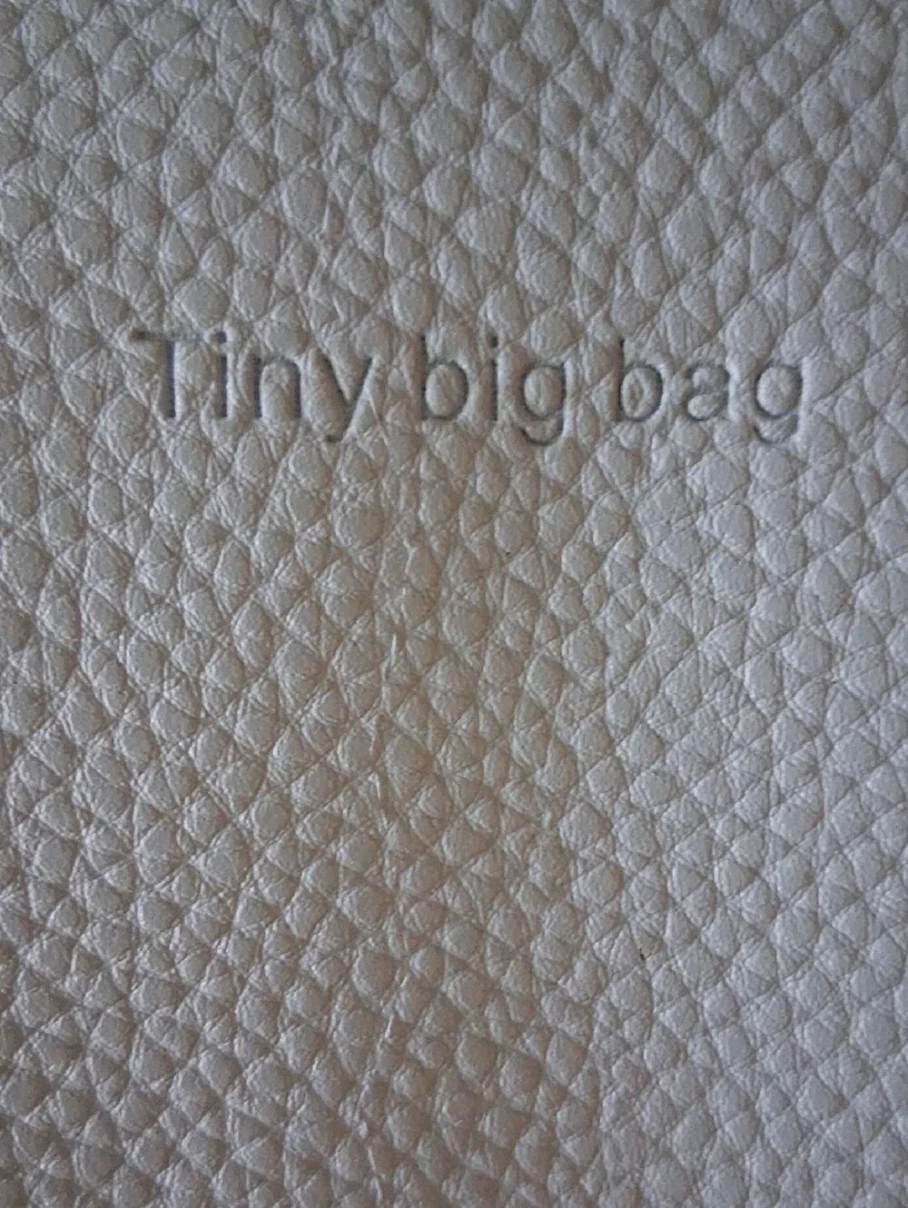 Light Blue Faux Pebble Leather Tiny BIG Bag Clutch Wallet with Gold Frame